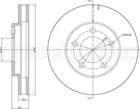 Fri.Tech. BD0781 - Kočioni disk www.molydon.hr