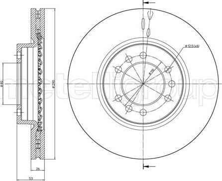 Brembo 08574310 - Kočioni disk www.molydon.hr