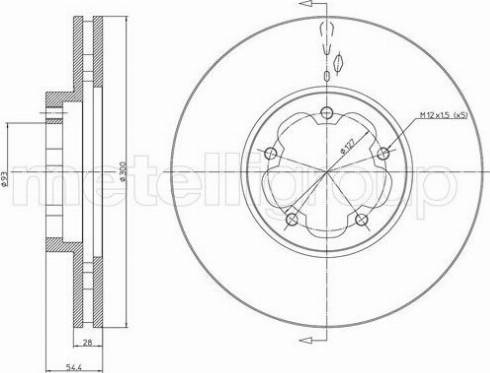 Fri.Tech. BD1488 - Kočioni disk www.molydon.hr