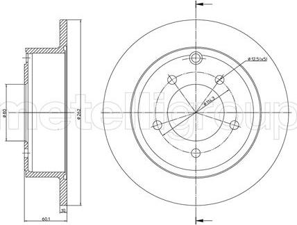 Fri.Tech. BD1420 - Kočioni disk www.molydon.hr