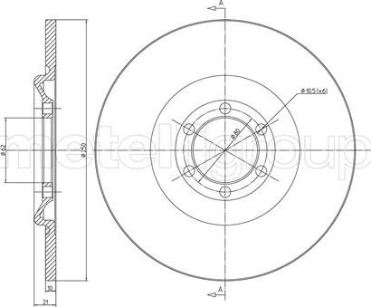 Fri.Tech. BD1557 - Kočioni disk www.molydon.hr