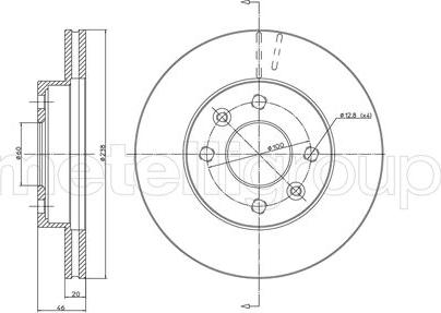 Fri.Tech. BD1568 - Kočioni disk www.molydon.hr