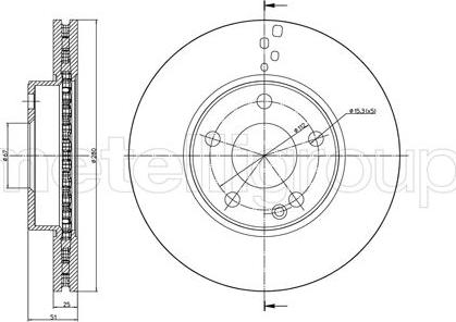 Fri.Tech. BD1695 - Kočioni disk www.molydon.hr