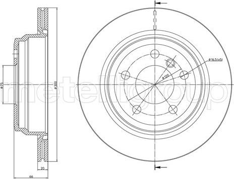 Fri.Tech. BD1664 - Kočioni disk www.molydon.hr