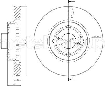 Fri.Tech. BD1602 - Kočioni disk www.molydon.hr