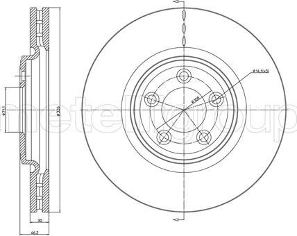 Fri.Tech. BD1689 - Kočioni disk www.molydon.hr