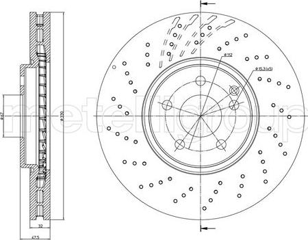 Fri.Tech. BD1622 - Kočioni disk www.molydon.hr