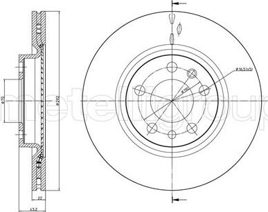 Fri.Tech. BD1090 - Kočioni disk www.molydon.hr