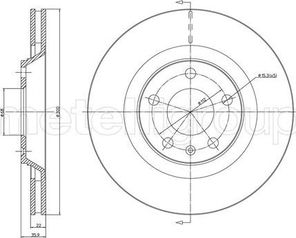 Fri.Tech. BD1092 - Kočioni disk www.molydon.hr