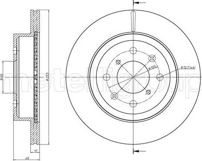 Fri.Tech. BD1086 - Kočioni disk www.molydon.hr