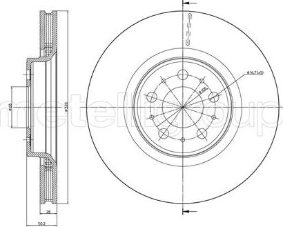 Fri.Tech. BD1391 - Kočioni disk www.molydon.hr