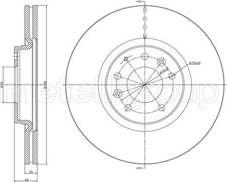 Fri.Tech. BD1255 - Kočioni disk www.molydon.hr