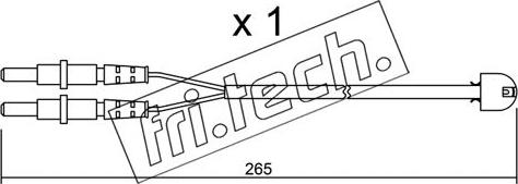 Fri.Tech. SU.053 - Signalni kontakt, trosenje kočione plocice www.molydon.hr