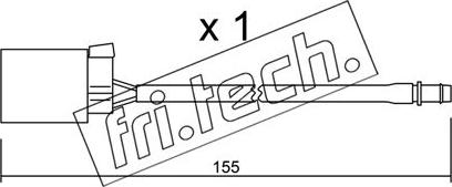 Fri.Tech. SU.015 - Signalni kontakt, trosenje kočione plocice www.molydon.hr