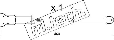 Fri.Tech. SU.088 - Signalni kontakt, trosenje kočione plocice www.molydon.hr