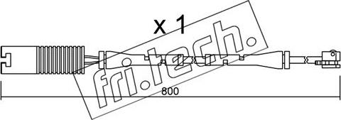 Fri.Tech. SU.083 - Signalni kontakt, trosenje kočione plocice www.molydon.hr