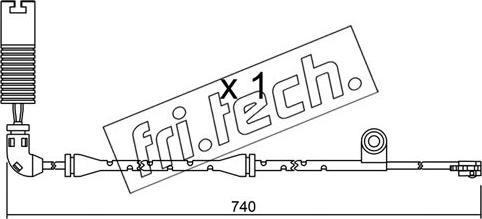 Fri.Tech. SU.195 - Signalni kontakt, trosenje kočione plocice www.molydon.hr