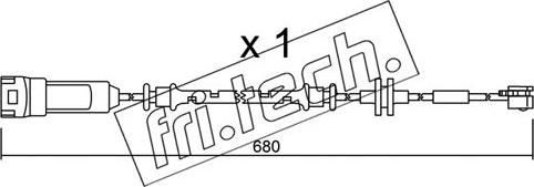 Fri.Tech. SU.145 - Signalni kontakt, trosenje kočione plocice www.molydon.hr