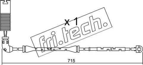 Fri.Tech. SU.155 - Signalni kontakt, trosenje kočione plocice www.molydon.hr