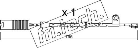 Fri.Tech. SU.152 - Signalni kontakt, trosenje kočione plocice www.molydon.hr