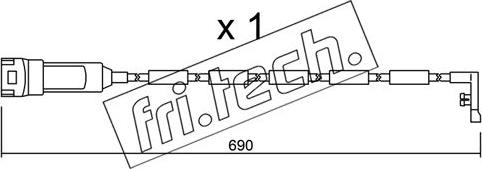 Fri.Tech. SU.108 - Signalni kontakt, trosenje kočione plocice www.molydon.hr