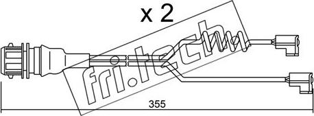 Fri.Tech. SU.181K - Signalni kontakt, trosenje kočione plocice www.molydon.hr