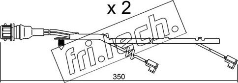 Fri.Tech. SU.182K - Signalni kontakt, trosenje kočione plocice www.molydon.hr