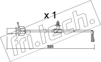 Fri.Tech. SU.346 - Signalni kontakt, trosenje kočione plocice www.molydon.hr