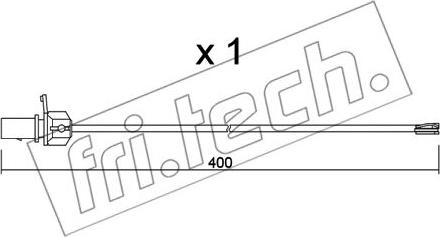 Fri.Tech. SU.347 - Signalni kontakt, trosenje kočione plocice www.molydon.hr