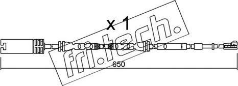 Fri.Tech. SU.304 - Signalni kontakt, trosenje kočione plocice www.molydon.hr