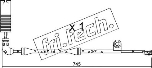 Fri.Tech. SU.326 - Signalni kontakt, trosenje kočione plocice www.molydon.hr