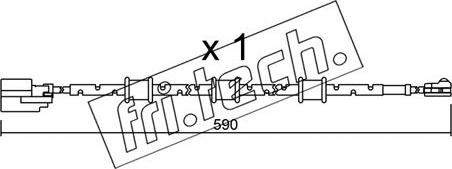 Fri.Tech. SU.322 - Signalni kontakt, trosenje kočione plocice www.molydon.hr