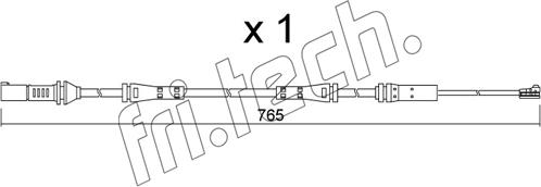 Fri.Tech. SU.372 - Signalni kontakt, trosenje kočione plocice www.molydon.hr