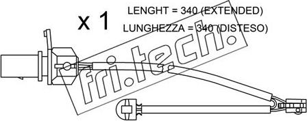 Fri.Tech. SU.295 - Signalni kontakt, trosenje kočione plocice www.molydon.hr