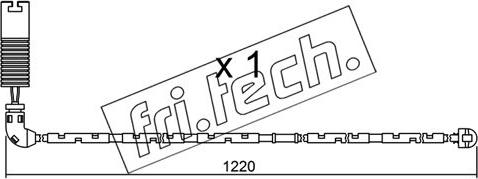 Fri.Tech. SU.296 - Signalni kontakt, trosenje kočione plocice www.molydon.hr