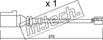 Fri.Tech. SU.246 - Signalni kontakt, trosenje kočione plocice www.molydon.hr