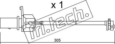 Fri.Tech. SU.248 - Signalni kontakt, trosenje kočione plocice www.molydon.hr