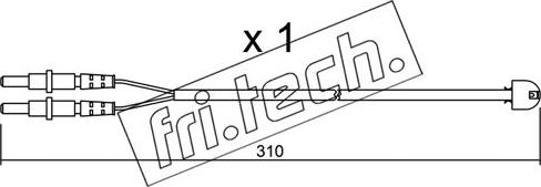 Fri.Tech. SU.242 - Signalni kontakt, trosenje kočione plocice www.molydon.hr