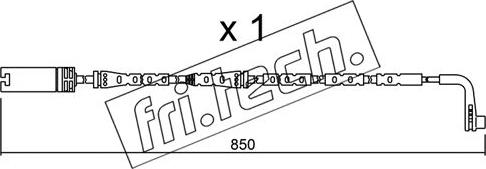 Fri.Tech. SU.259 - Signalni kontakt, trosenje kočione plocice www.molydon.hr