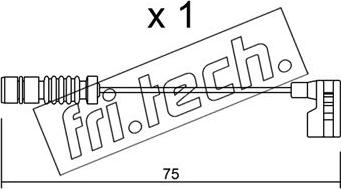 Fri.Tech. SU.251 - Signalni kontakt, trosenje kočione plocice www.molydon.hr