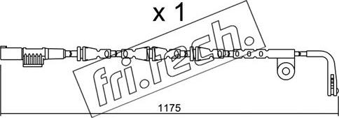 Fri.Tech. SU.253 - Signalni kontakt, trosenje kočione plocice www.molydon.hr