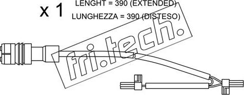 Fri.Tech. SU.264 - Signalni kontakt, trosenje kočione plocice www.molydon.hr