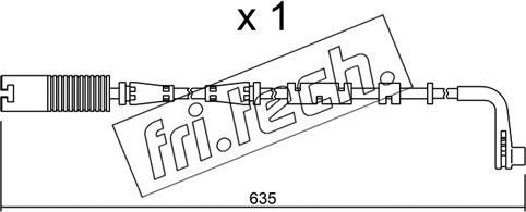 Fri.Tech. SU.205 - Signalni kontakt, trosenje kočione plocice www.molydon.hr