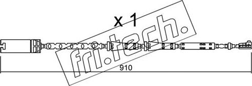 Fri.Tech. SU.282 - Signalni kontakt, trosenje kočione plocice www.molydon.hr