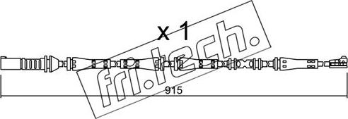 Fri.Tech. SU.287 - Signalni kontakt, trosenje kočione plocice www.molydon.hr