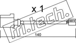 Fri.Tech. SU.274 - Signalni kontakt, trosenje kočione plocice www.molydon.hr