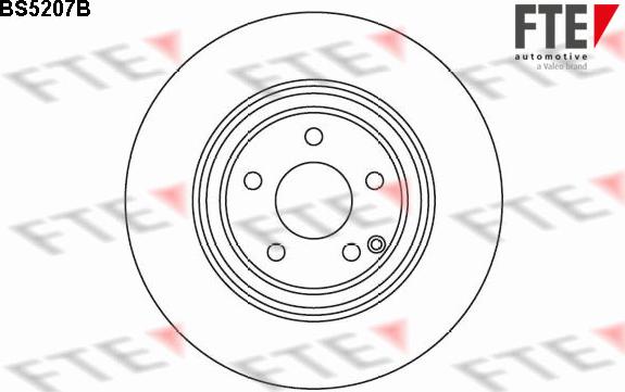 FTE BS5207B - Kočioni disk www.molydon.hr