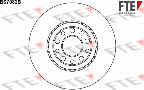 FTE BS7082B - Kočioni disk www.molydon.hr