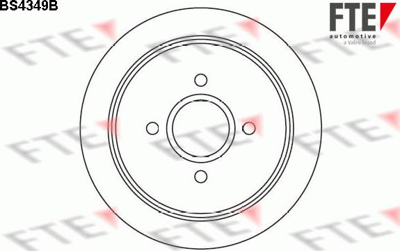 FTE 9082472 - Kočioni disk www.molydon.hr