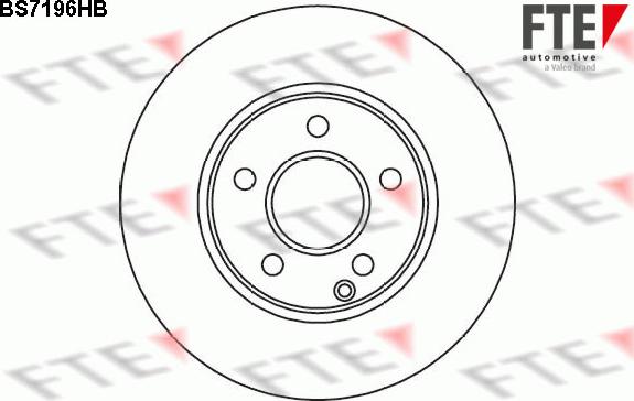 FTE 9082593 - Kočioni disk www.molydon.hr